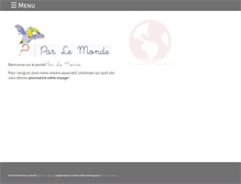 Tablet Screenshot of parlemonde.org